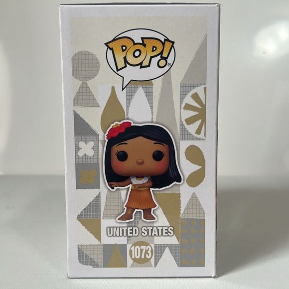 NWT Disney’s It’s a Small World Funko Pop! United States #1073 Vinyl Figure - Picture 4 of 7